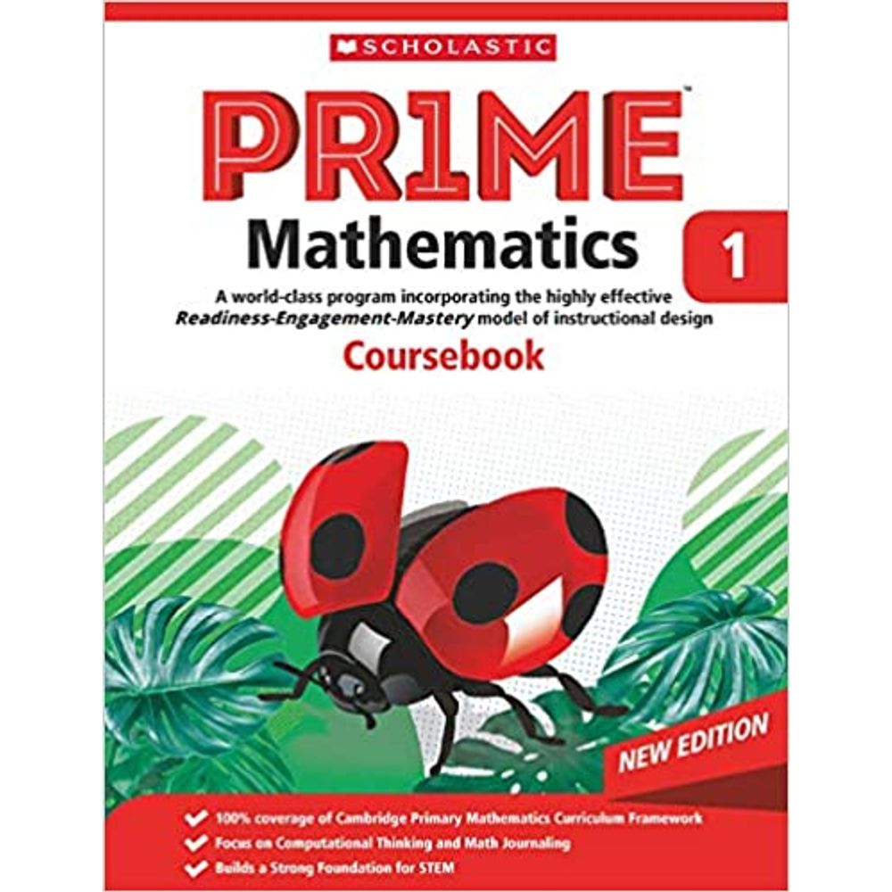 Prime Mathematics Coursebook Grade 1 - Scholastic - didático - New ...