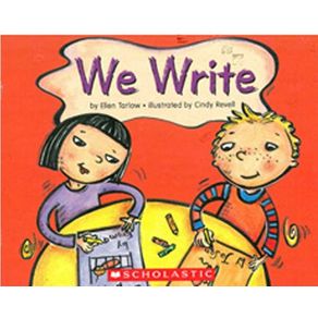 We Write - scholastic We Write - scholastic