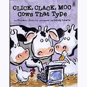 Click, Clack, Moo, Cows That Type. by Doreen Cronin (Revised) - Pocket Books Click, Clack, Moo, Cows That Type. by Doreen Cronin (Revised) - Pocket Books
