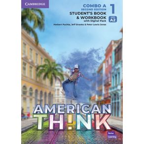 Think Level 1 Student's Book and Workbook with Digital Pack Combo a American English (Revised) - Cambridge University Pr Think Level 1 Student's Book and Workbook with Digital Pack Combo a American English (Revised) - Cambridge University Pr