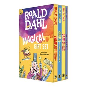Roald Dahl Magical Gift Boxed Set (4 Books): Charlie and the Chocolate Factory, James and the Giant Peach, Fantastic Mr. Roald Dahl Magical Gift Boxed Set (4 Books): Charlie and the Chocolate Factory, James and the Giant Peach, Fantastic Mr.