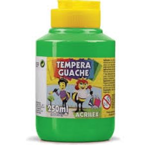 Tinta Guache Acrilex 250ml 02025 Verde Folha