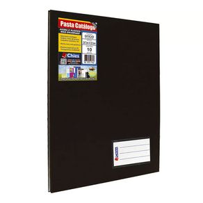 Pasta Catálogo Oficio 10 Sacos Hemon Preta