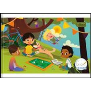 Caderno de Caligrafia Brochura Horizontal 40fls Kids - Tilibra