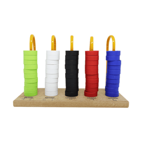 Ábaco Fechado de Madeira 5 Colunas