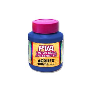 Tinta PVA Acrilex 100ml Azul