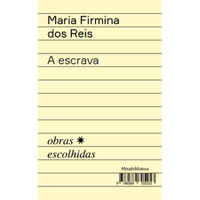 A escrava - Editora Hedra