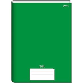 Caderno Brochura Capa Dura Stiff 48 Folhas Verde