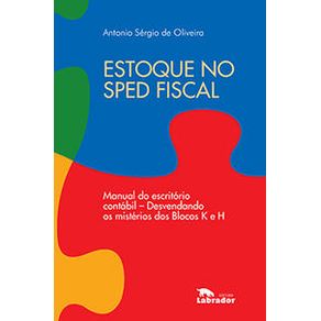 Estoque no Sped fiscal - Editora Labrador